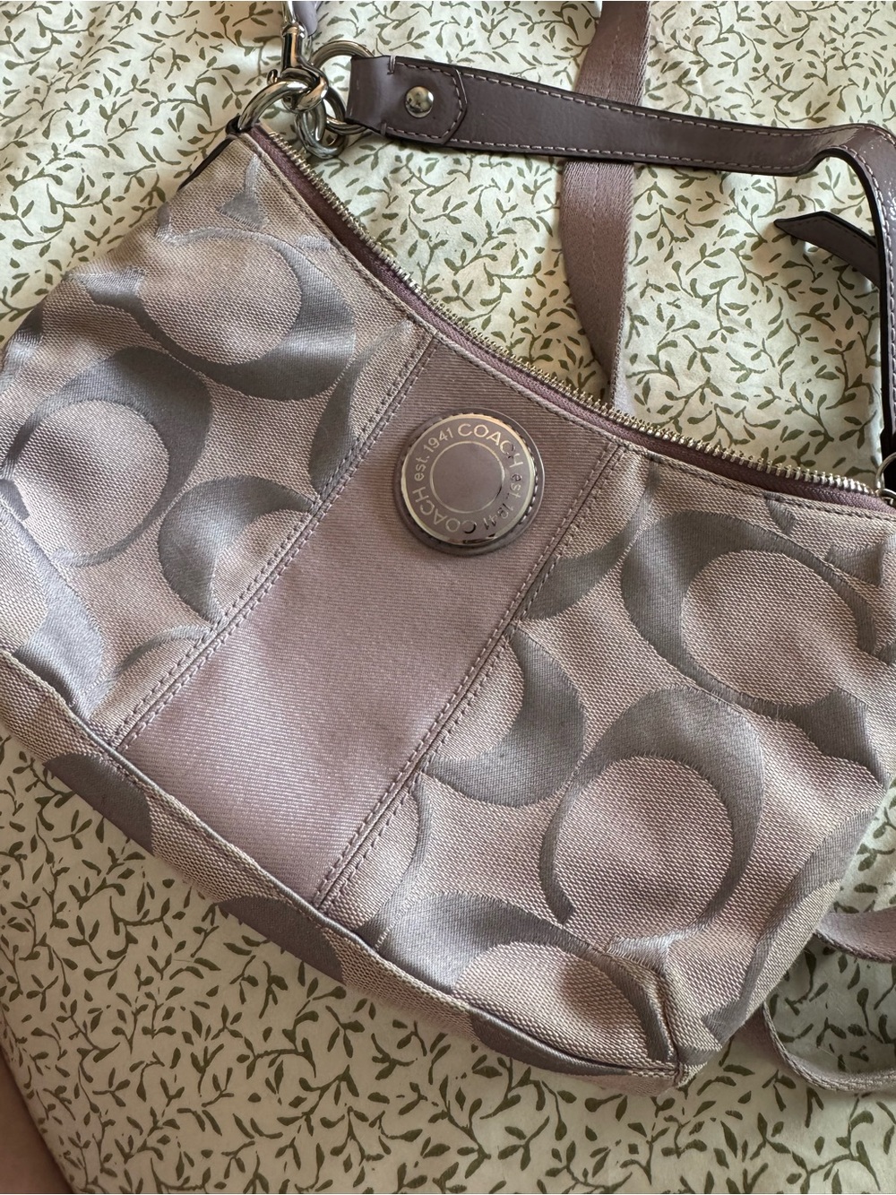 Coach Small Shoulder Bag in purple